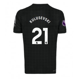 Tottenham Hotspur Dejan Kulusevski #21 Borta Kläder 2025-26 Kortärmad